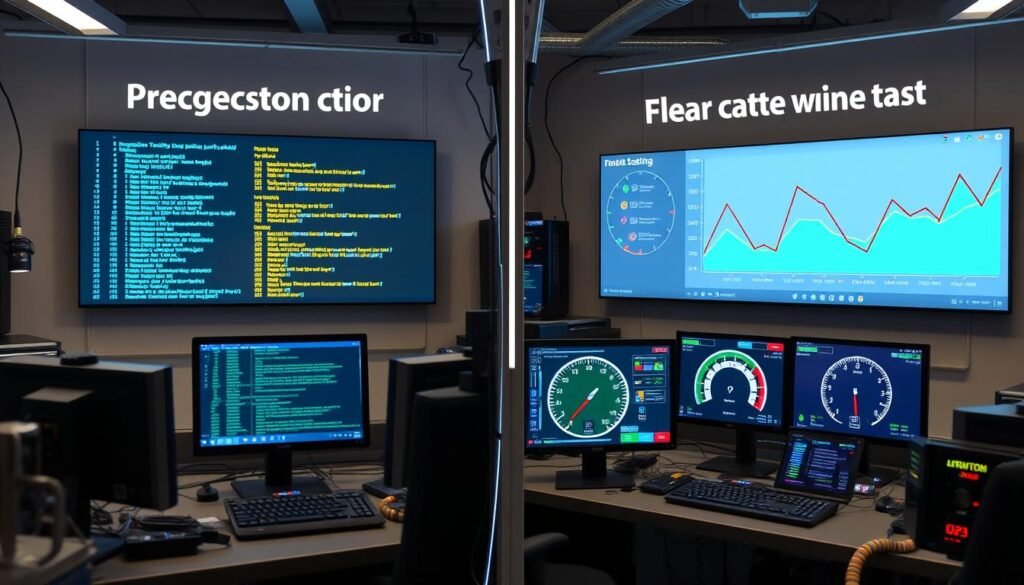 Regression testing and performance testing